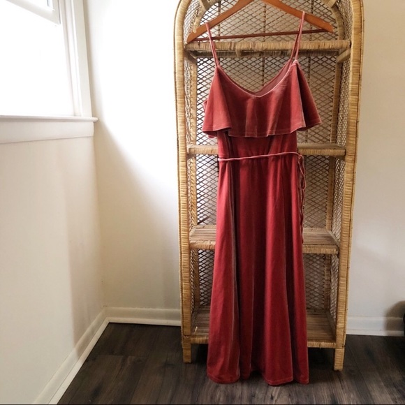 june and hudson velvet dress